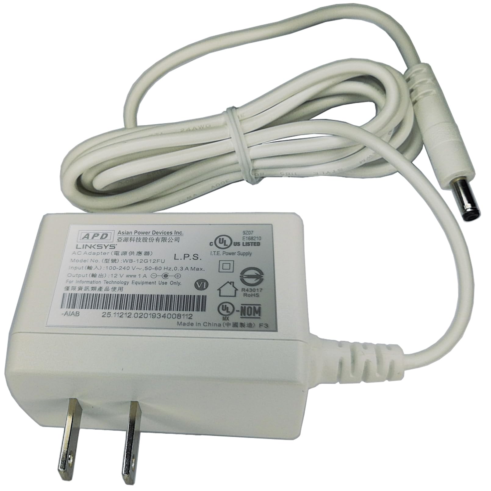 Original OEM Genuine 12V 1A AC/DC Adapter for Linksys Velop WHW01
